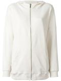 zipped hoodie
