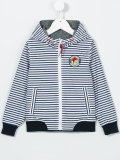 zipped hoodie