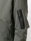 V-neck bomber