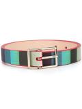 striped belt
