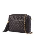 quilted chain shoulder bag