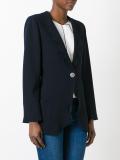 two button blazer 