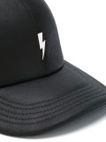 lightning bolt plaque cap