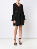 v-neck dress