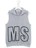 sleeveless hoodie