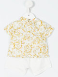 printed short set