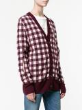 gingham cardigan 
