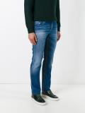 stonewashed skinny jeans