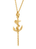 anchor pendant necklace