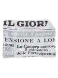 'Il Giorno'报纸印花烟灰缸