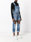 ripped pearl dungarees