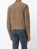 banded collar jacket