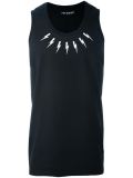 lightning bolt print tank top