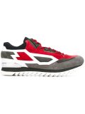 panelled sneakers
