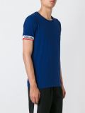 contrast trim T-shirt