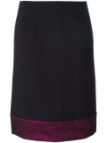 block hem skirt