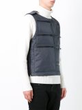 quilted zipped vest