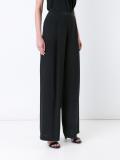 high-rise straight trousers