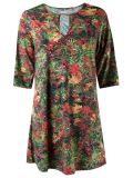 printed tunic dress