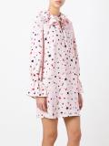 stars print shift dress