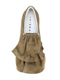 fringed slip-on sneakers