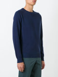 ribbed trim sweatshirt 
