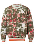 floral print sweatshirt