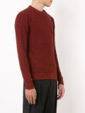 ribbed trim jumper 