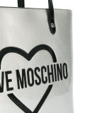 logo print shoulder bag