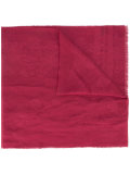 fringed scarf