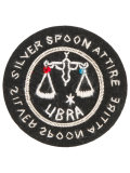 Libra star sign badge 