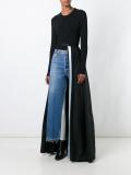 asymmetric long skirt