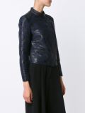 'Diamond Plaid'机车夹克