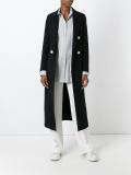 buttoned long coat