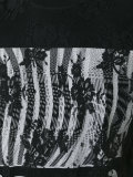 lace detail T-shirt