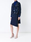 denim biker jacket