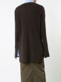 ribbed detail jumper 