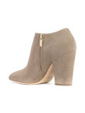 zipped ankle boots 