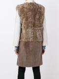 long fit gilet