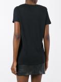 slogan print T-shirt 