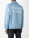 back logo shirt jacket 