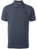 patched bird polo shirt