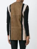 colour block gilet