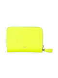smiley zip around wallet
