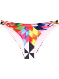 diamond pattern bikini bottoms