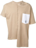 open seam deconstructed T-shirt 