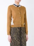 lace panel cardigan 
