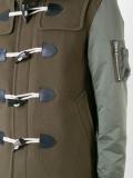 hooded duffle coat