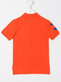logo embroidered polo shirt