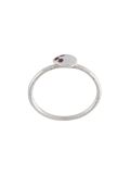 medium ruby and sapphire nugget ring